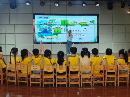 哥哥姐姐话成长，小学老师进课堂——九澧幼儿园开展幼小衔接系列活动